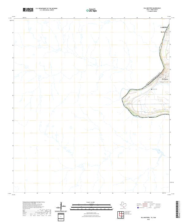Isla Mesteno topographic map thumbnail