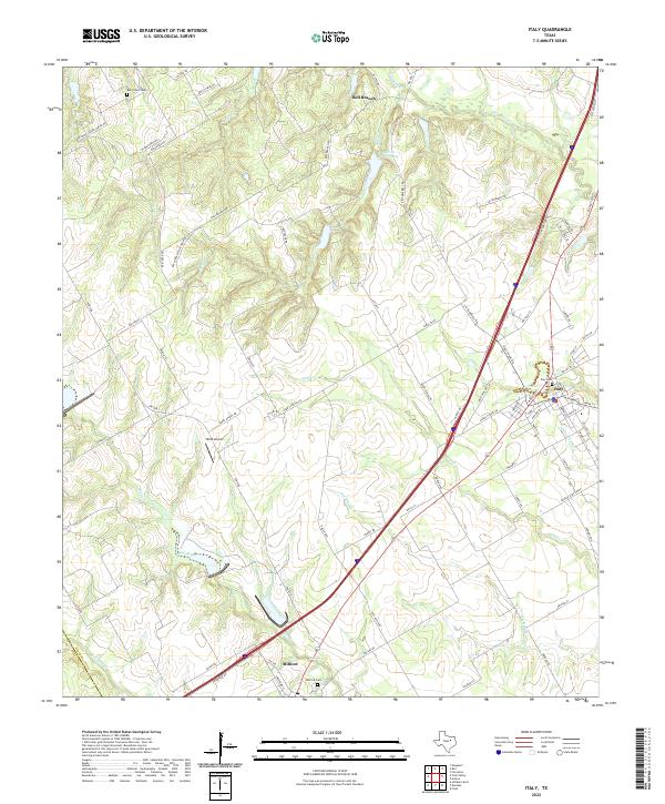 Italy topographic map thumbnail