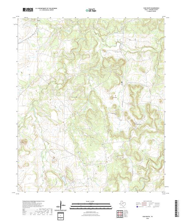 Ivan South topographic map thumbnail