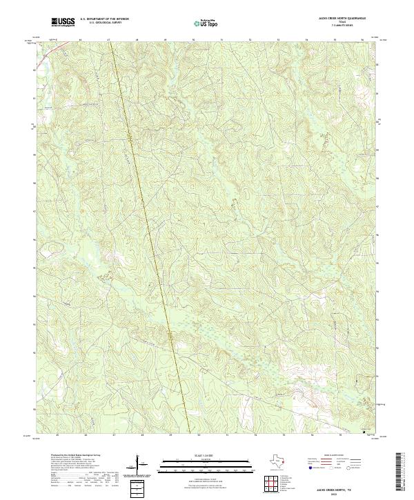 Jacks Creek North topographic map thumbnail