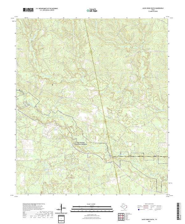Jacks Creek South topographic map thumbnail