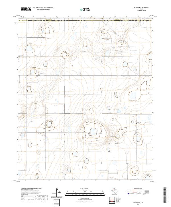 Jackson Hill topographic map thumbnail