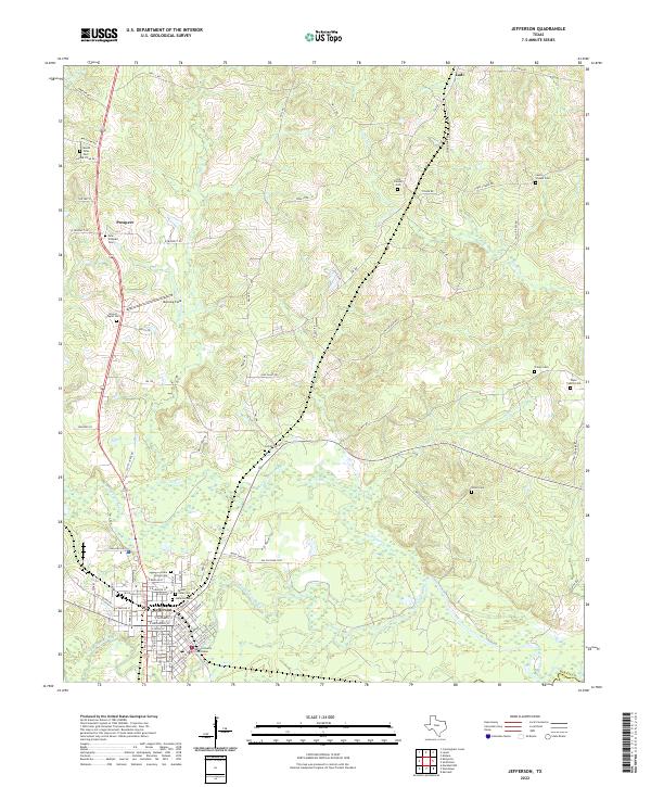Jefferson topographic map thumbnail