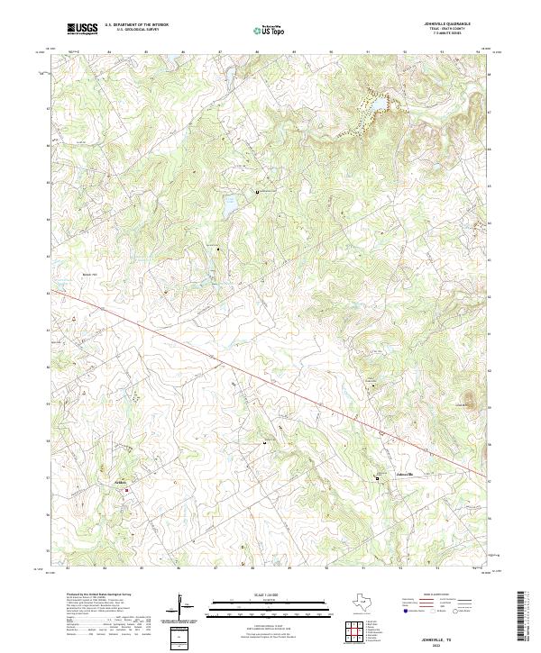 Johnsville topographic map thumbnail