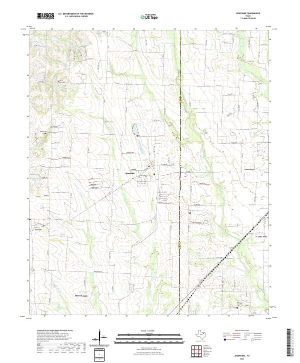 Josephine topographic map thumbnail