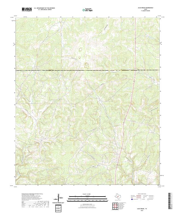 Julio Draw topographic map thumbnail