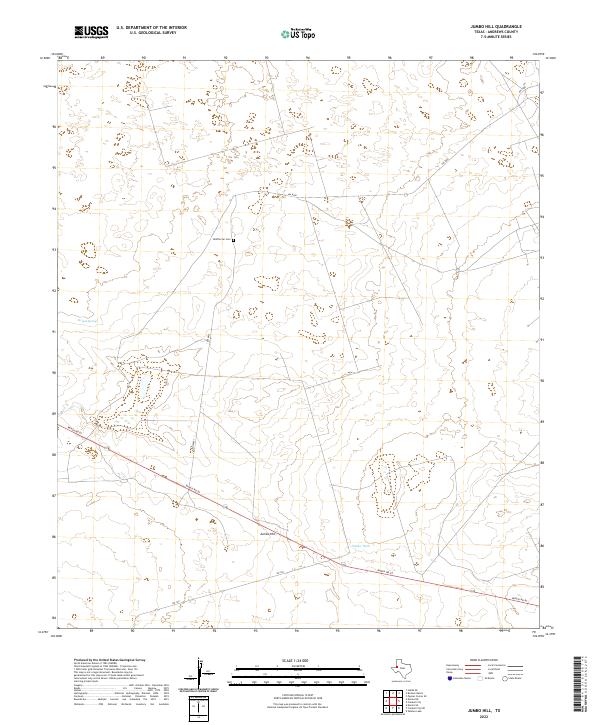 Jumbo Hill 2022 topographic map thumbnail