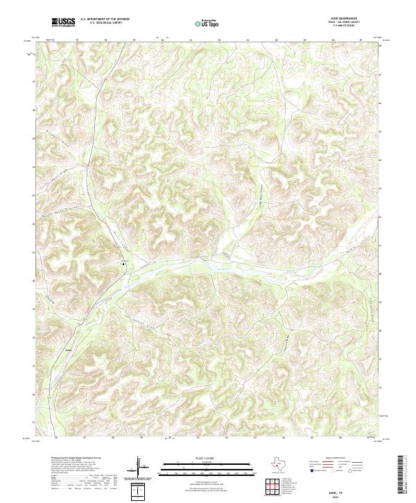 Juno topographic map thumbnail