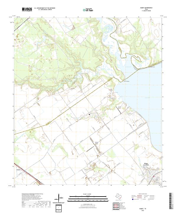 Kamey topographic map thumbnail