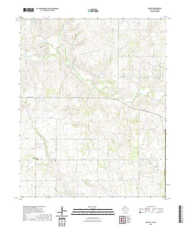 Kelton topographic map thumbnail