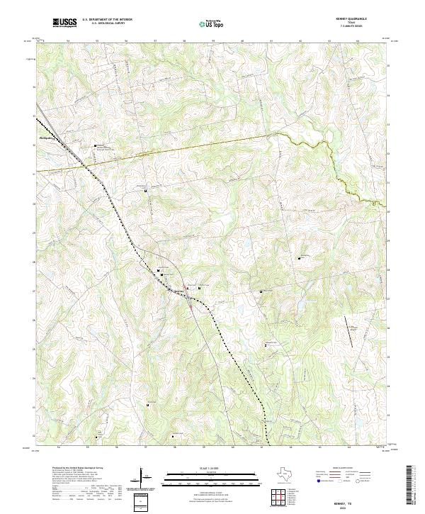 Kenney topographic map thumbnail