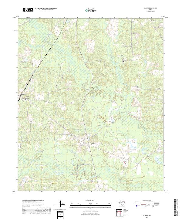 Kildare 2022 topographic map thumbnail