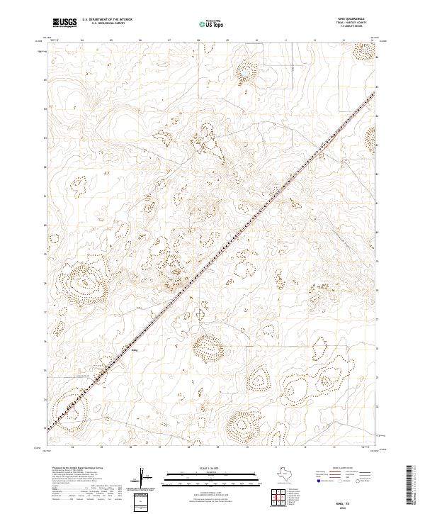 King topographic map thumbnail