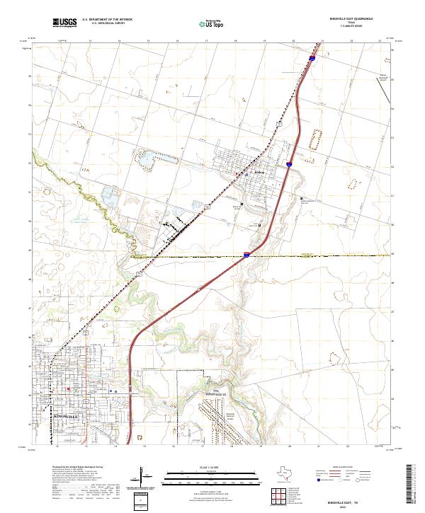 Kingsville East topographic map thumbnail