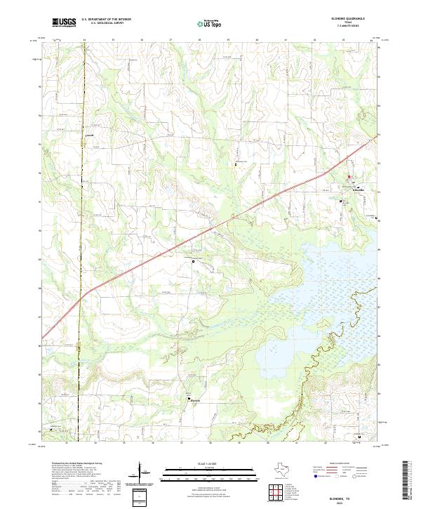 Klondike 2022 topographic map thumbnail