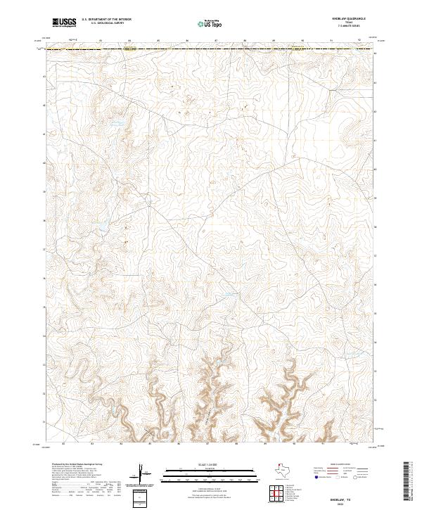 Knoblaw topographic map thumbnail