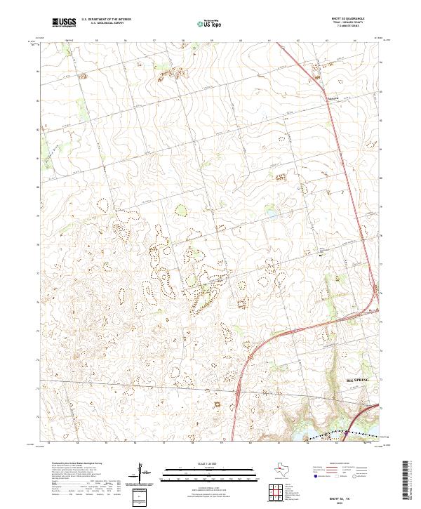 Knott SE 2022 topographic map thumbnail
