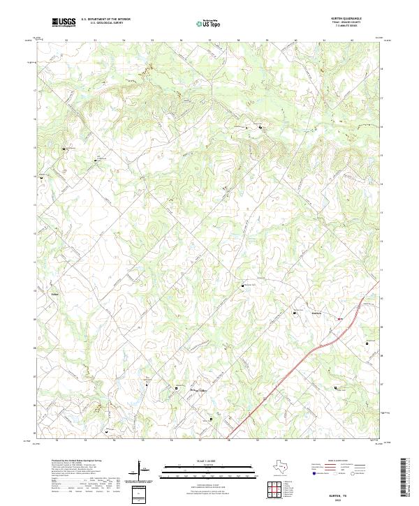 Kurten topographic map thumbnail