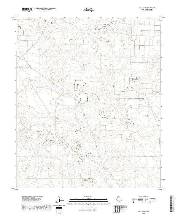 Kyle Ranch topographic map thumbnail