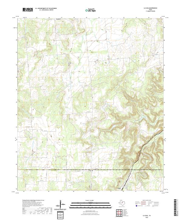 La Casa topographic map thumbnail