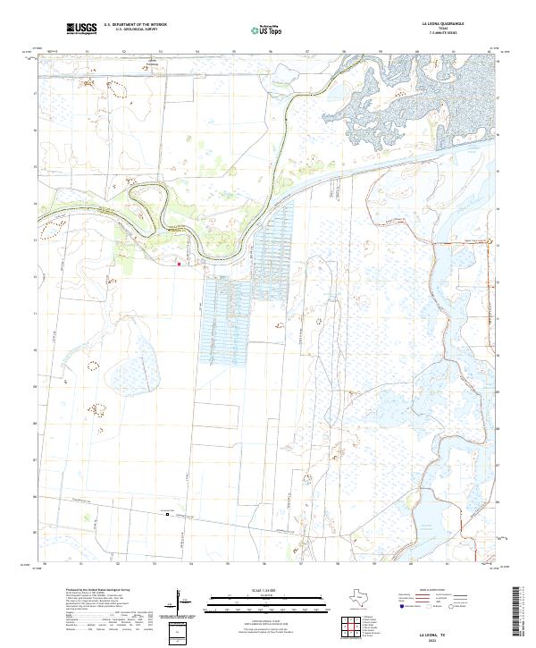 La Leona 2022 topographic map thumbnail
