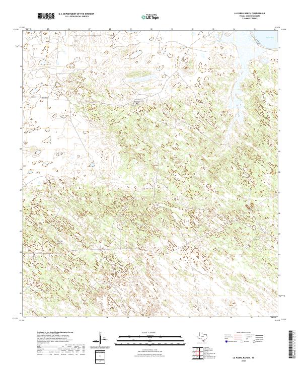 La Parra Ranch topographic map thumbnail