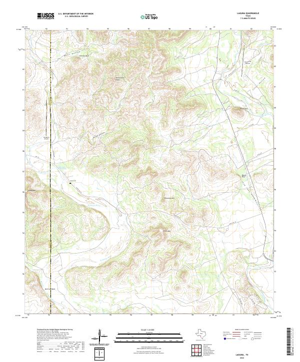 Laguna 2022 topographic map thumbnail