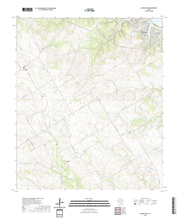 Laguna Park 2022 topographic map thumbnail
