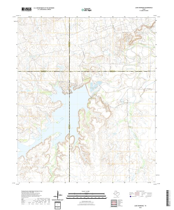 Lake Diversion 2022 topographic map thumbnail