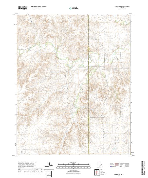 Lake Fryer NE topographic map thumbnail