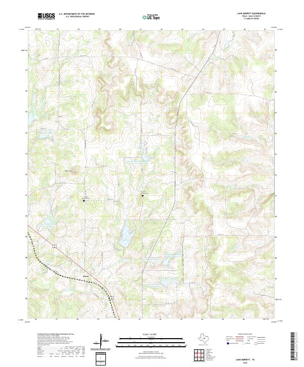 Lake Merritt topographic map thumbnail