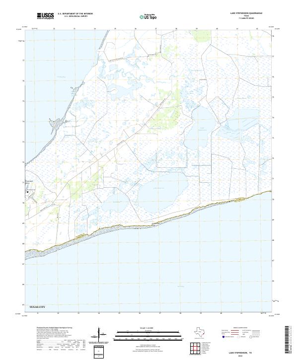 Lake Stephenson topographic map thumbnail