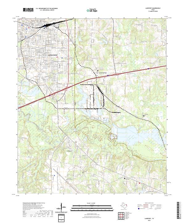 Lakeport topographic map thumbnail