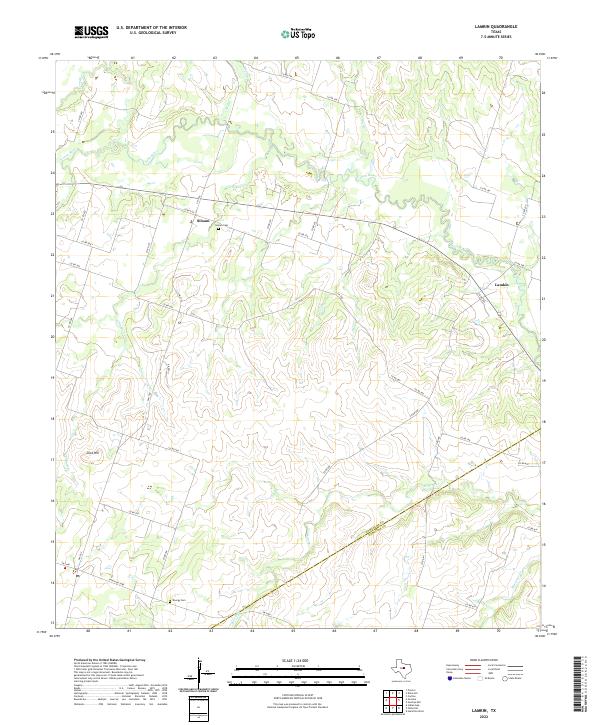 Lamkin topographic map thumbnail