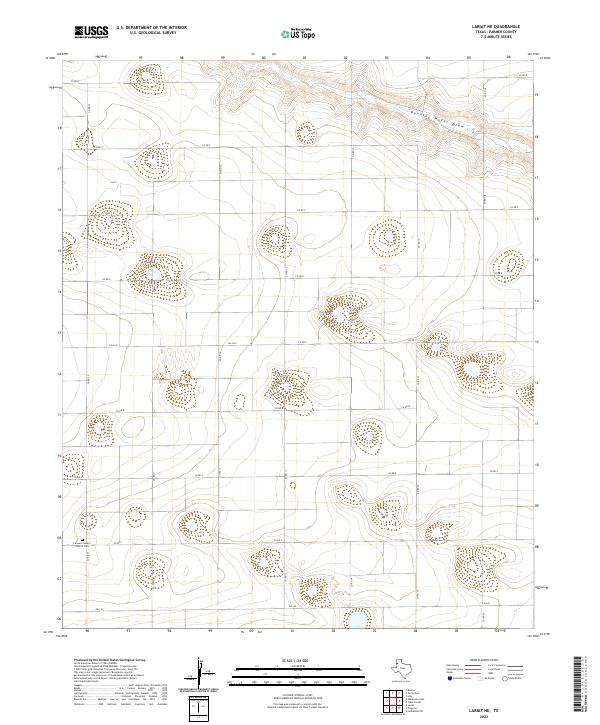 Lariat NE topographic map thumbnail