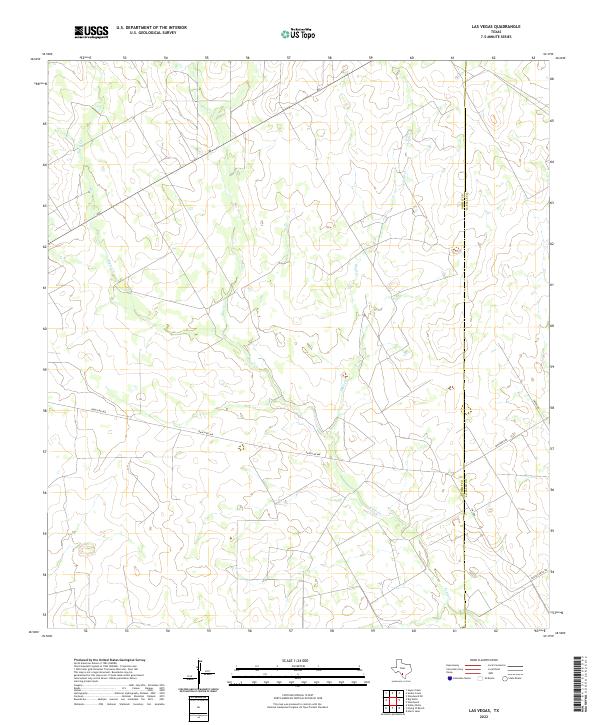 Las Vegas topographic map thumbnail