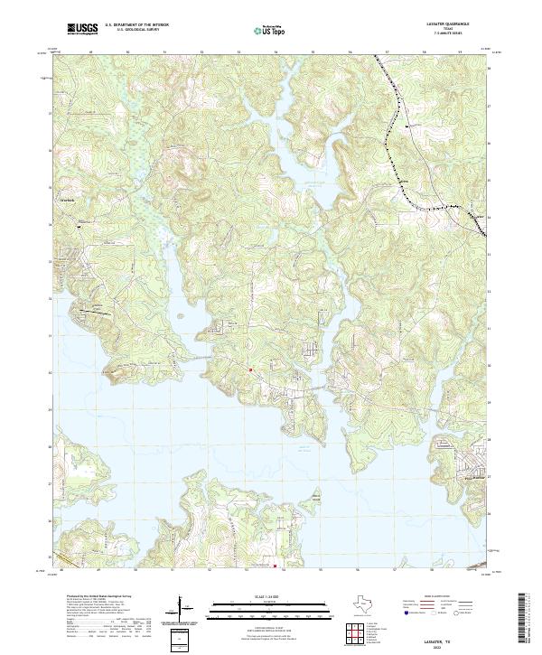 Lassater topographic map thumbnail