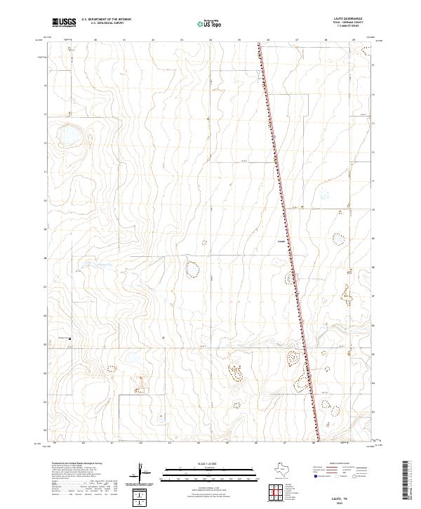 Lautz topographic map thumbnail