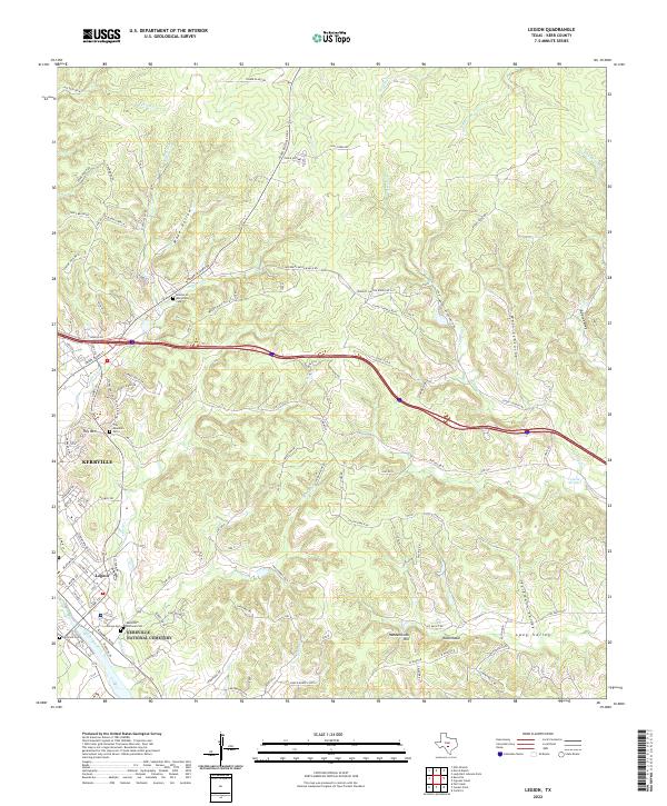 Legion topographic map thumbnail