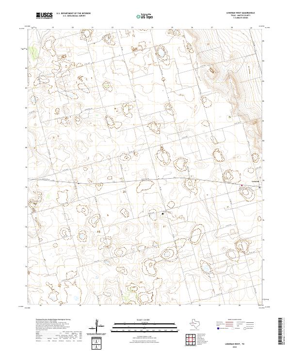 Lenorah West topographic map thumbnail