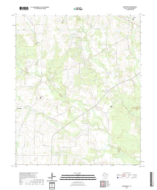 Line Branch 2022 topographic map thumbnail