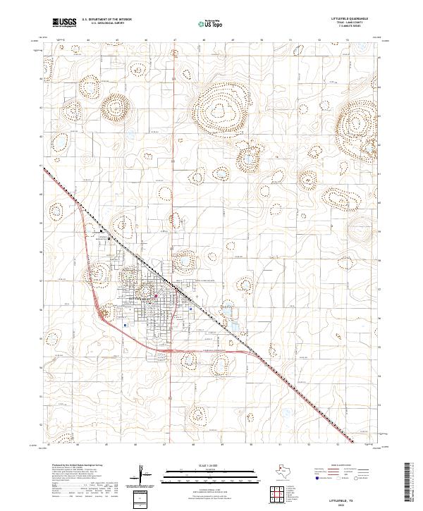 Littlefield topographic map thumbnail