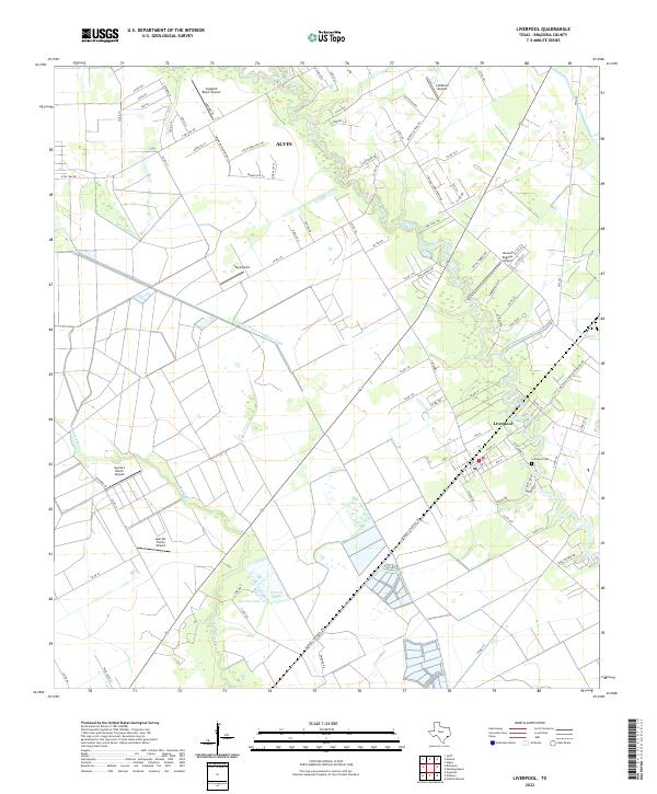 Liverpool topographic map thumbnail