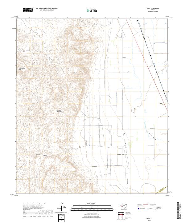 Lobo topographic map thumbnail