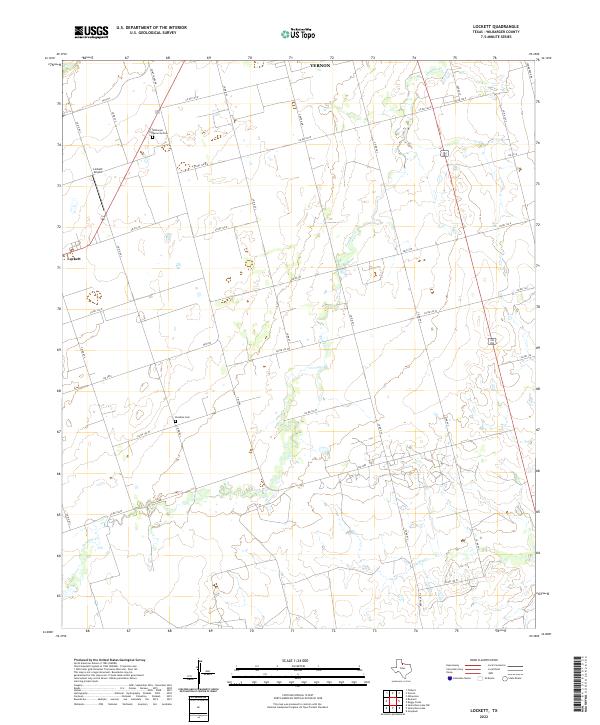 Lockett topographic map thumbnail