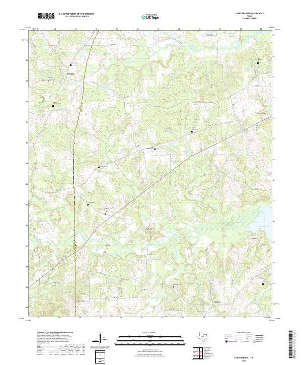Long Branch topographic map thumbnail