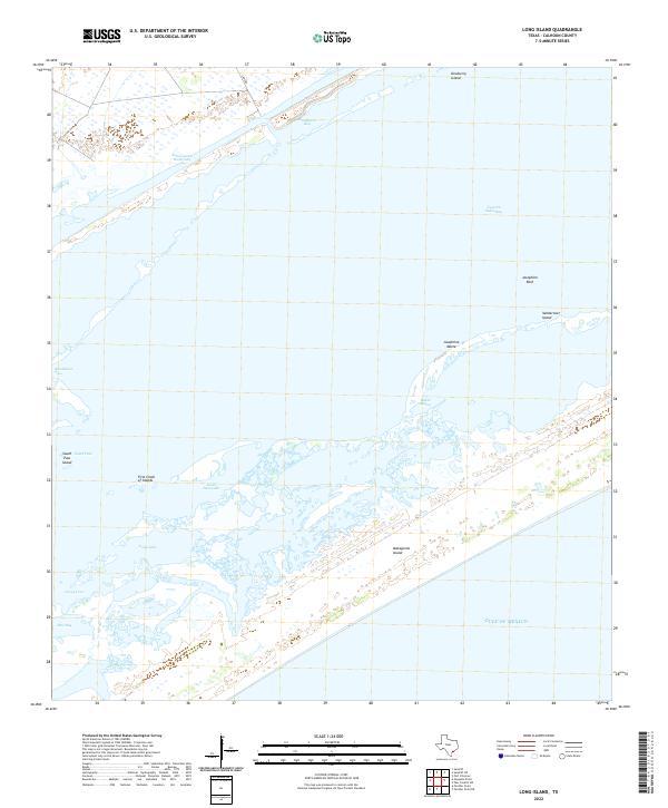 Long Island 2022 topographic map thumbnail
