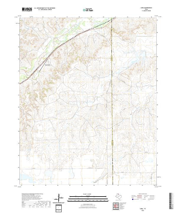 Lora topographic map thumbnail