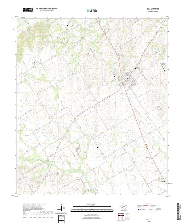 Lott topographic map thumbnail