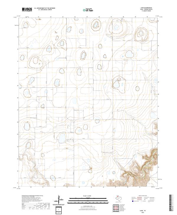 Love topographic map thumbnail